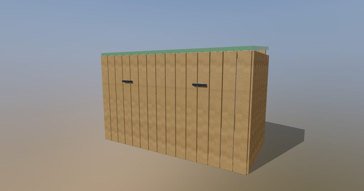Bin store - Original exterior model