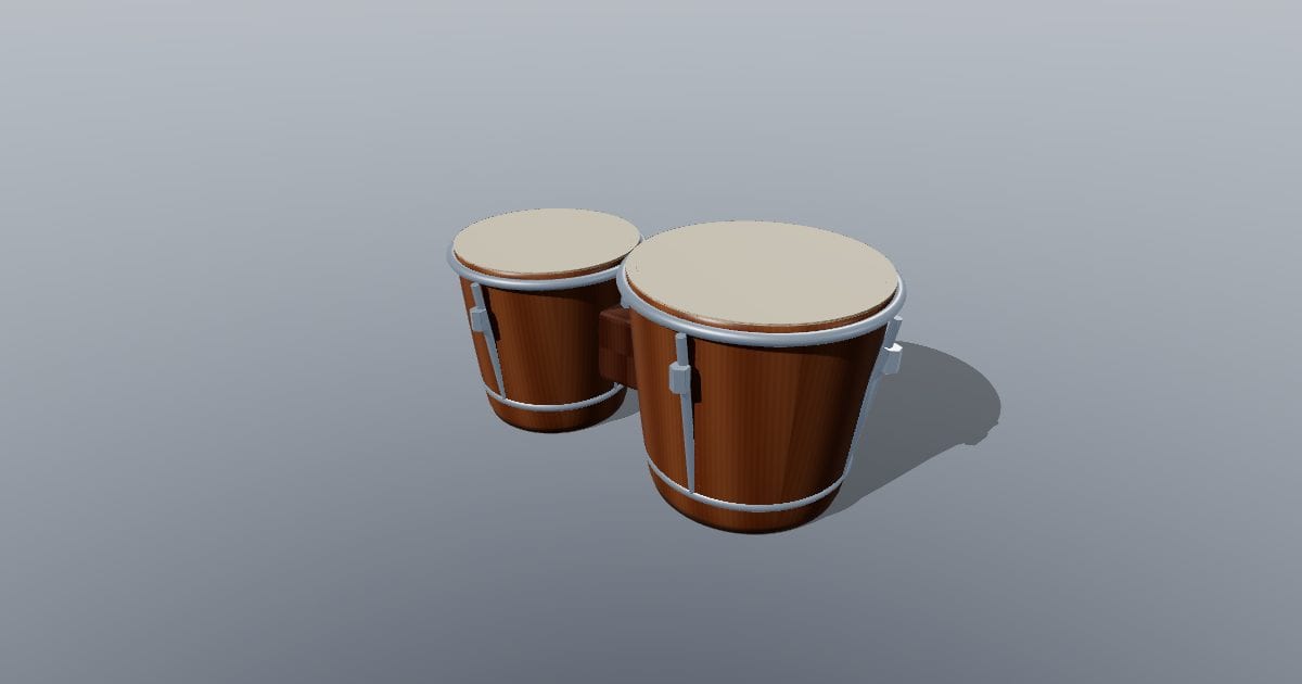 Bongo drum pair