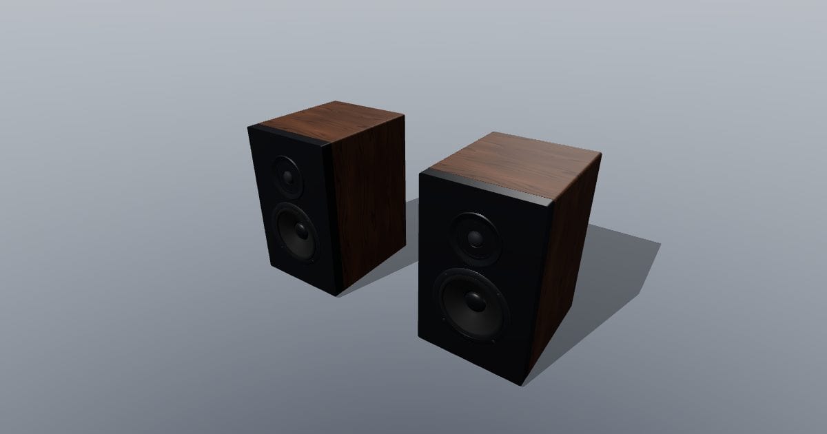 Bookshelf speakers pair
