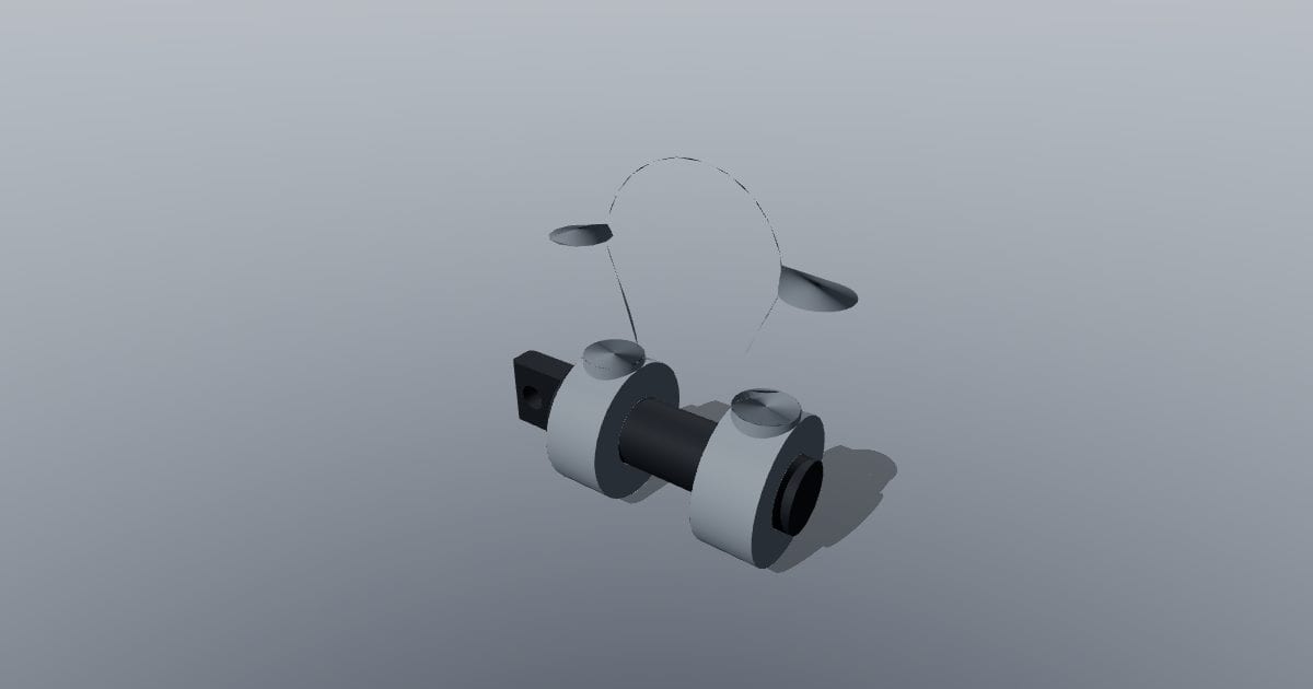 Bow shackle, 8 mm pin