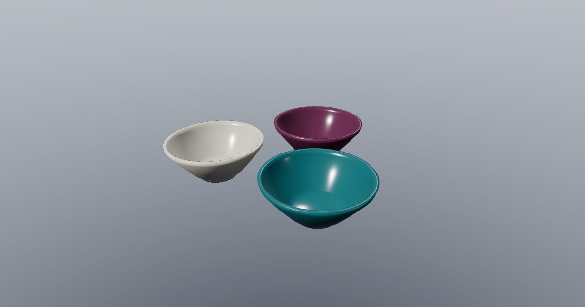 Bowl set small - Original Tableware and Food Prop
