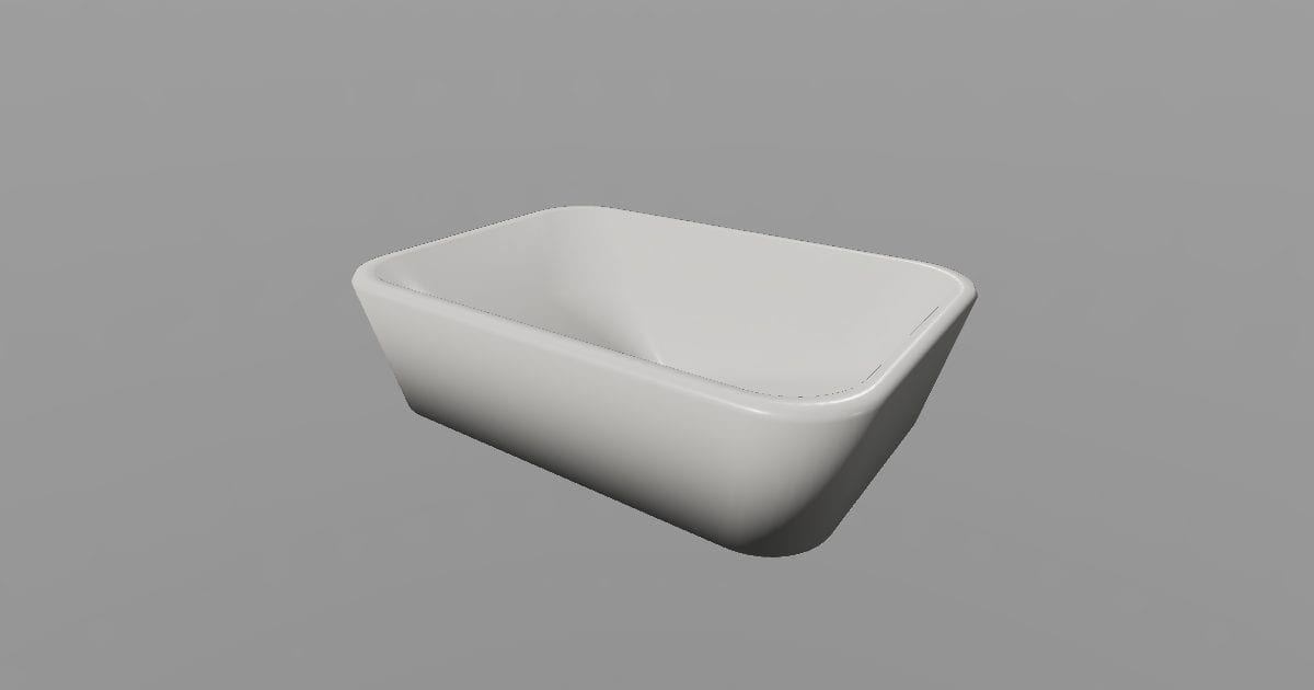 Box Basin - Rectangular Vessel Basin