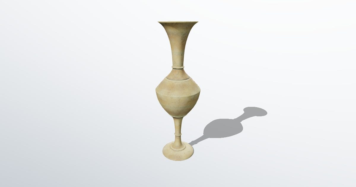 Brass vase
