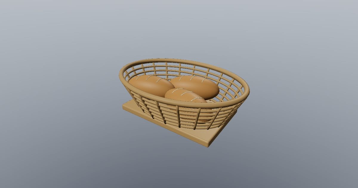 Bread basket - Original Tableware and Food Prop
