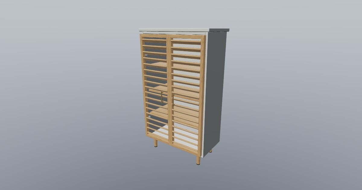 BREEZE - Louvered Cabinet