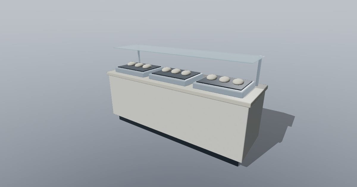Buffet counter - Original Restaurant Furnishing