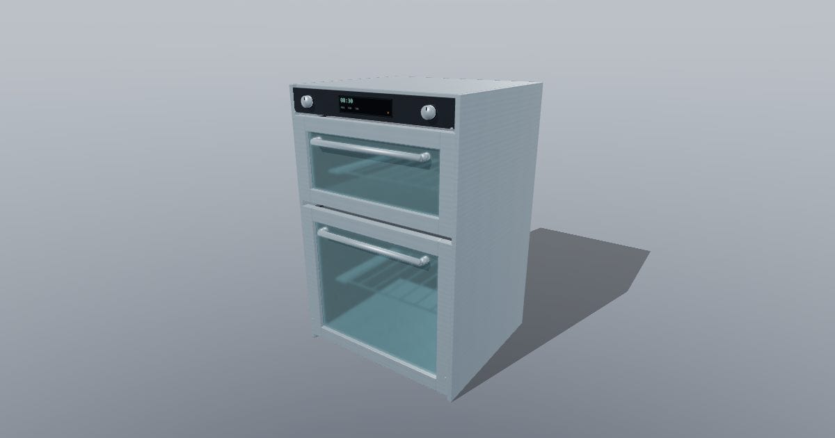 Built-in double oven