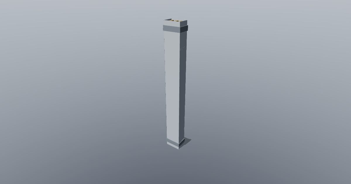 Busbar trunking section - Original MEP CAD
