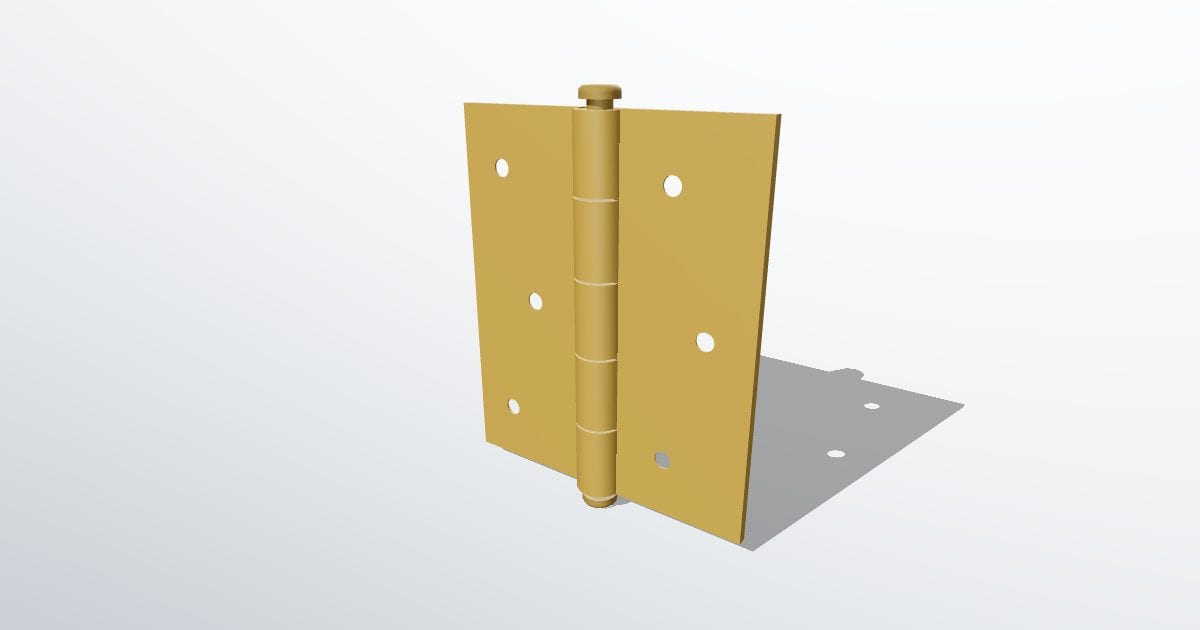 Butt hinge
