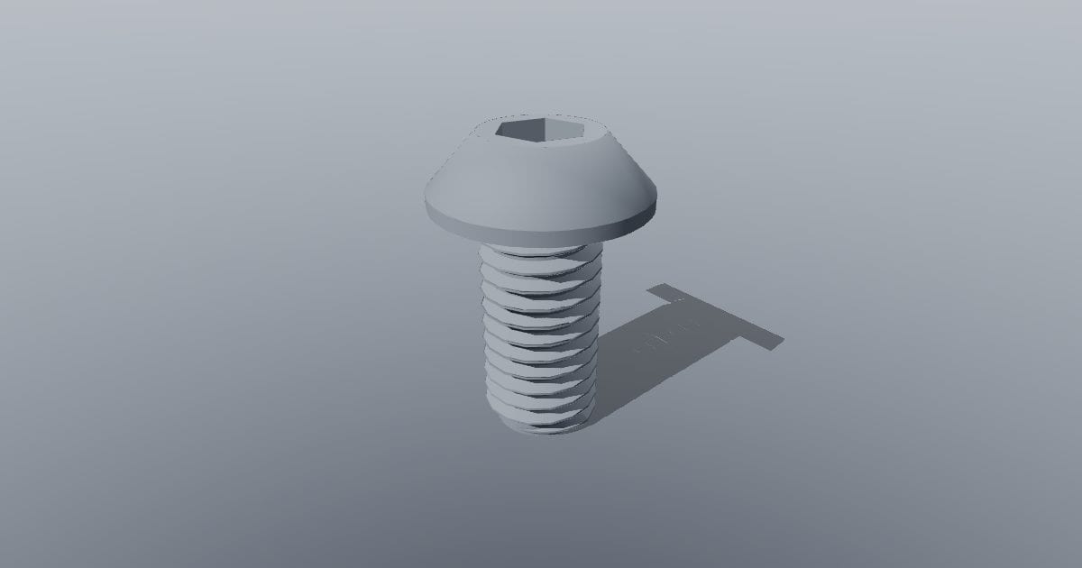 Button head screw M8 x 16