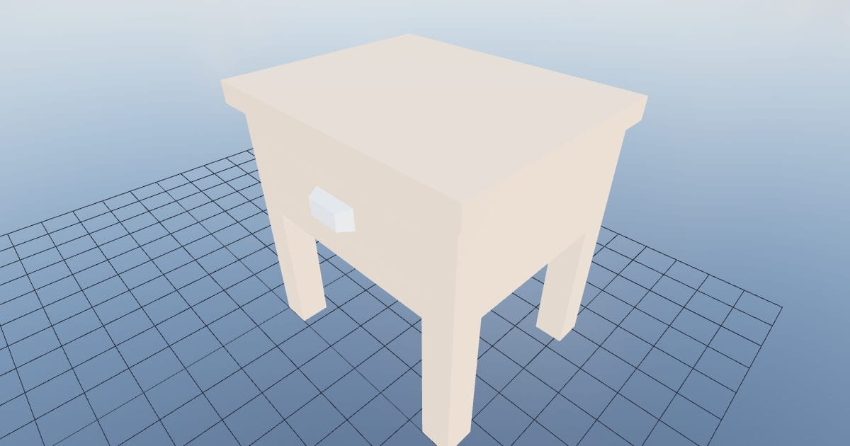 Cabinet bed drawer table