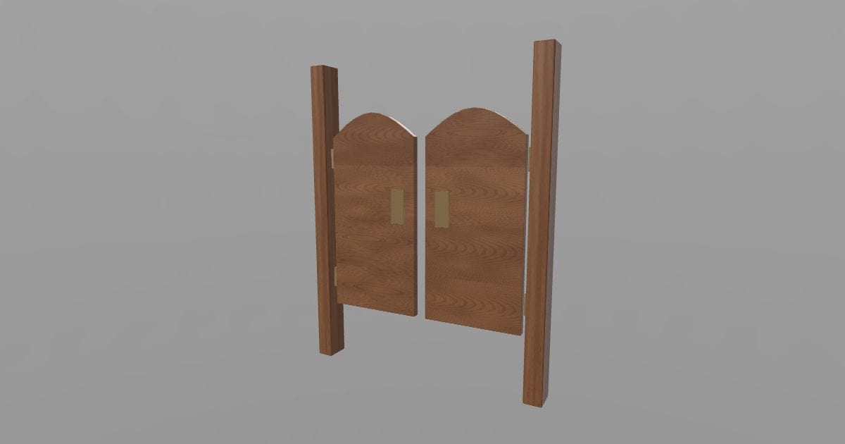 Cafe - Cafe Swing Doors