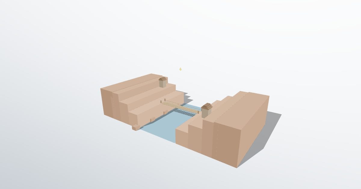 Canyon crossing level