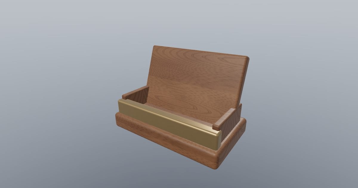 Card Rest - Desk Accessory