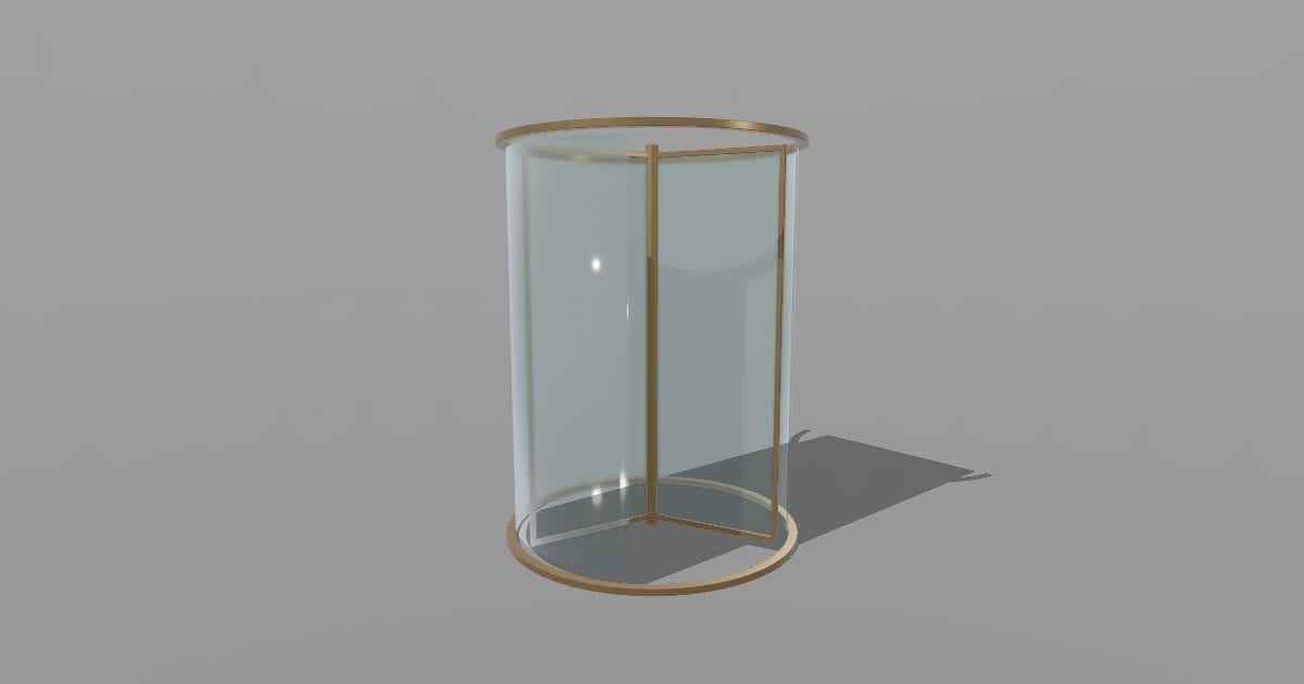 Carousel - Revolving Entry Door