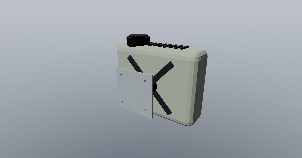 Ceiling projector and adjustable mount (FBX)