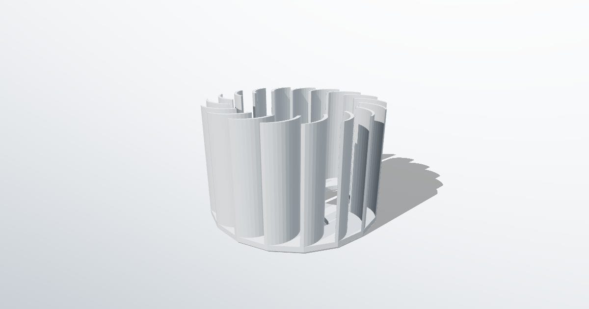 Centrifugal fan 100 mm