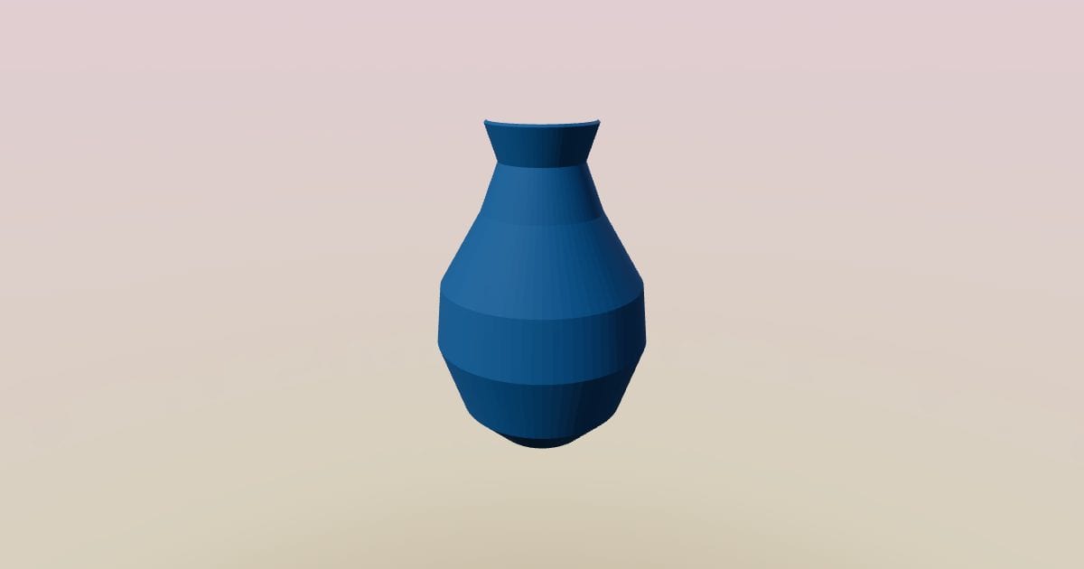 Ceramic vase