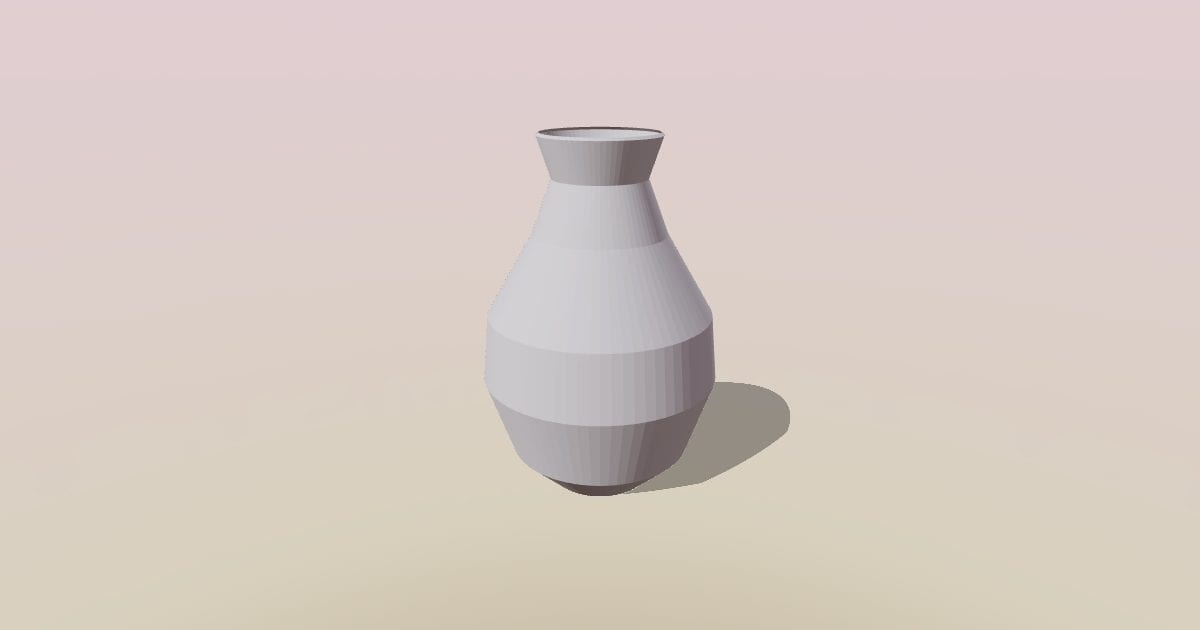 Ceramic vase