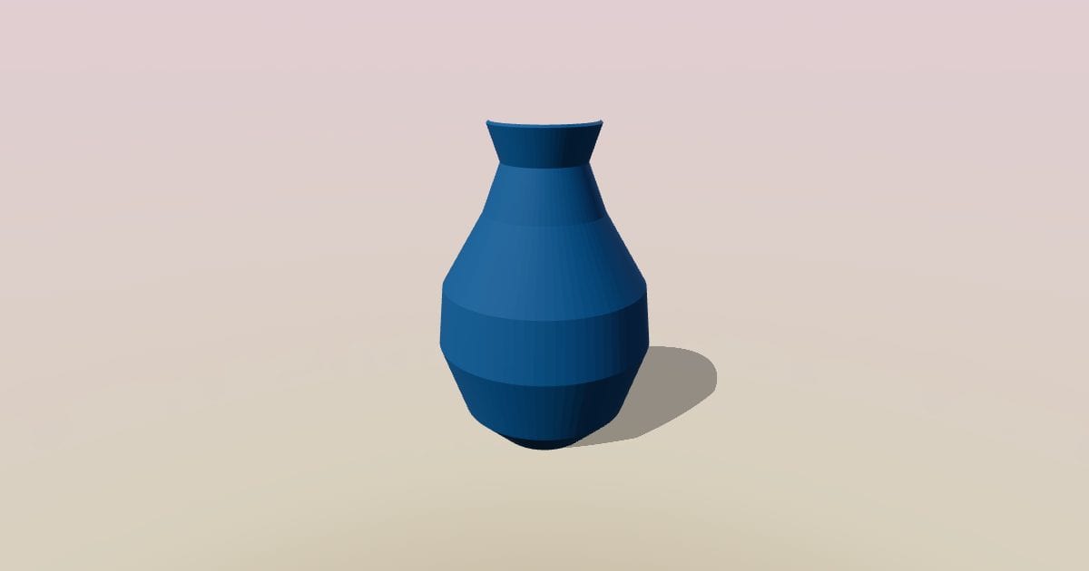 Ceramic vase