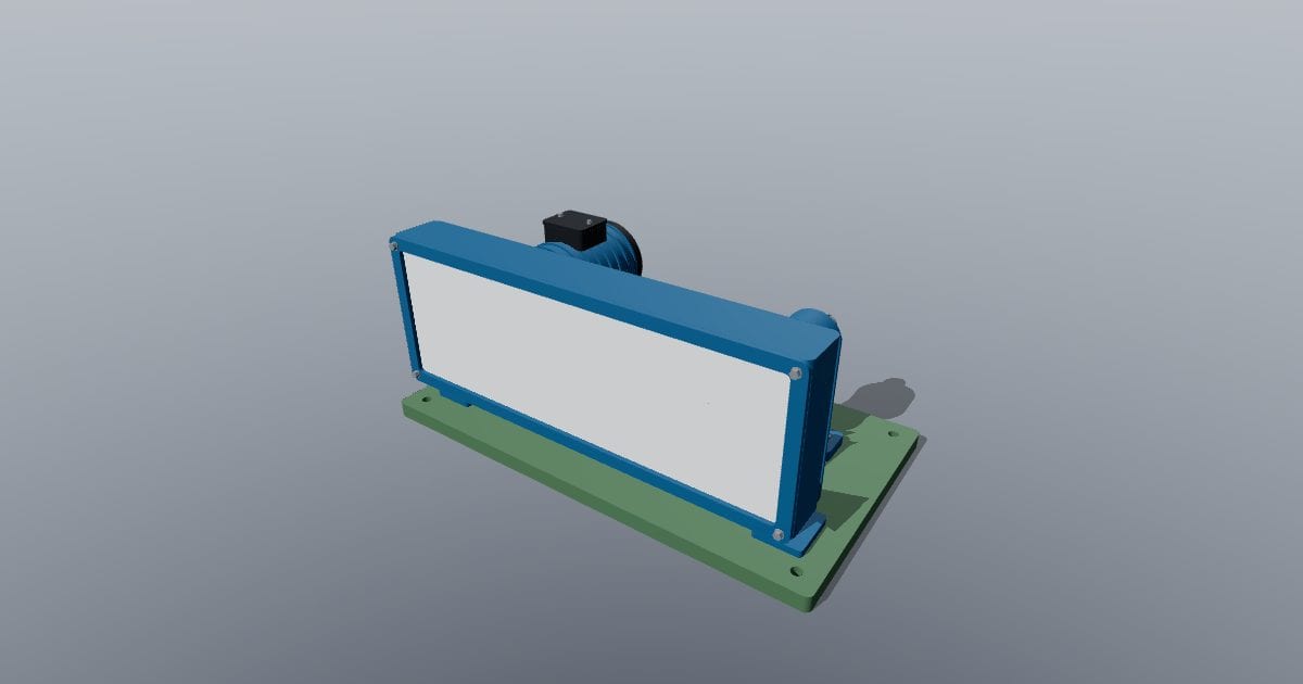 Chain drive with attached guard