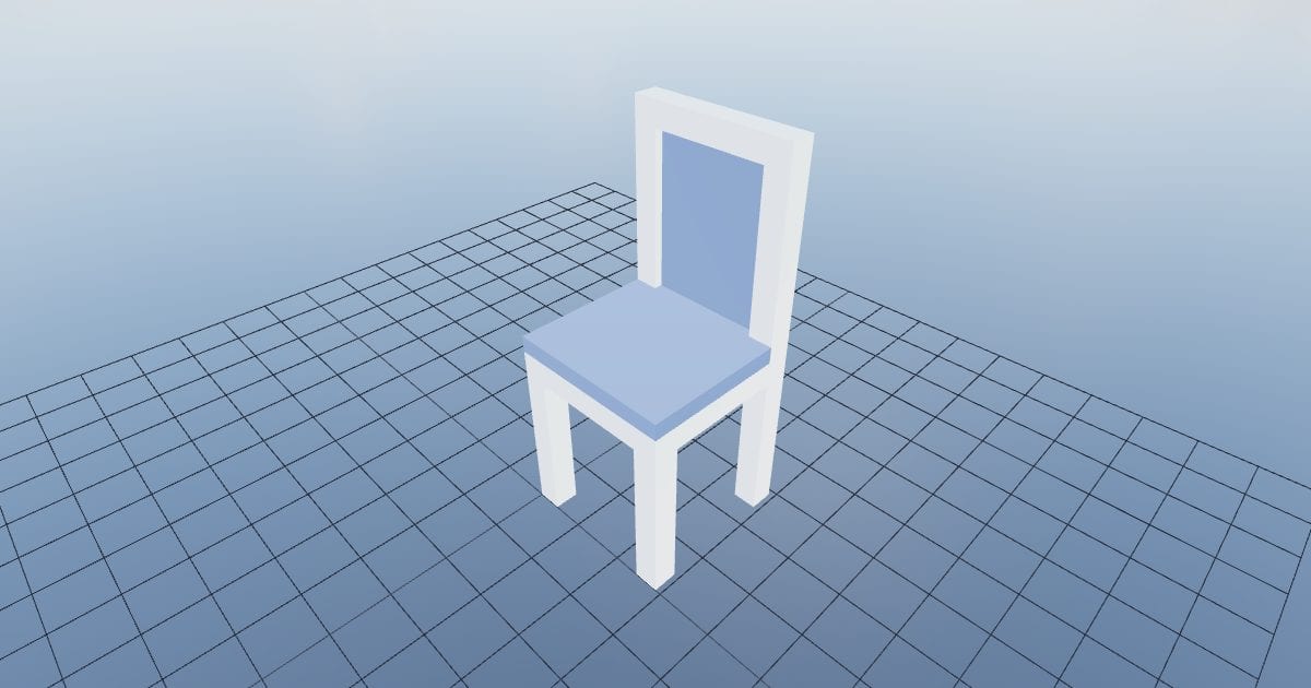 Chair modern cushion