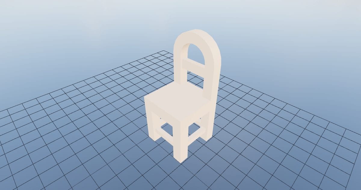 Chair rounded