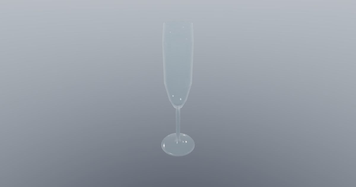 Champagne flute - Original Drink Vessel