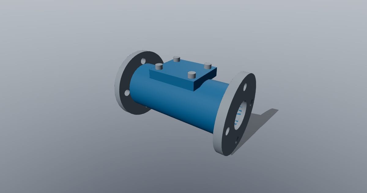 Check valve - Original MEP CAD