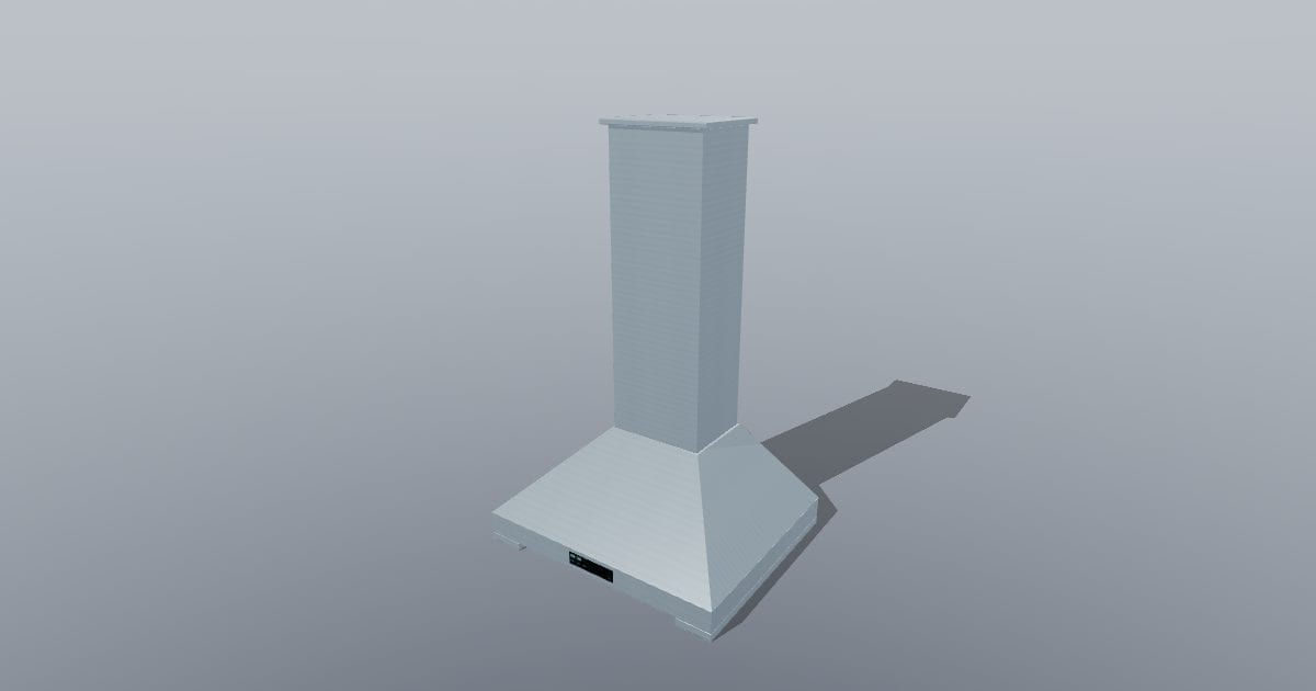 Chimney cooker hood