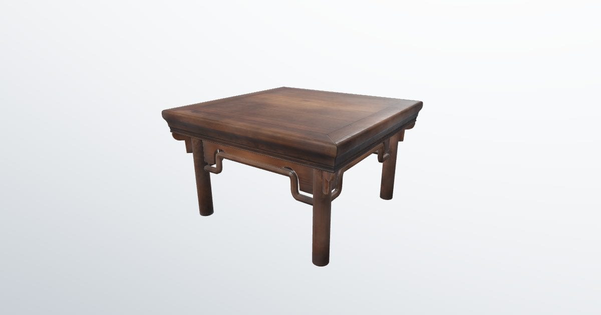 Chinese tea table