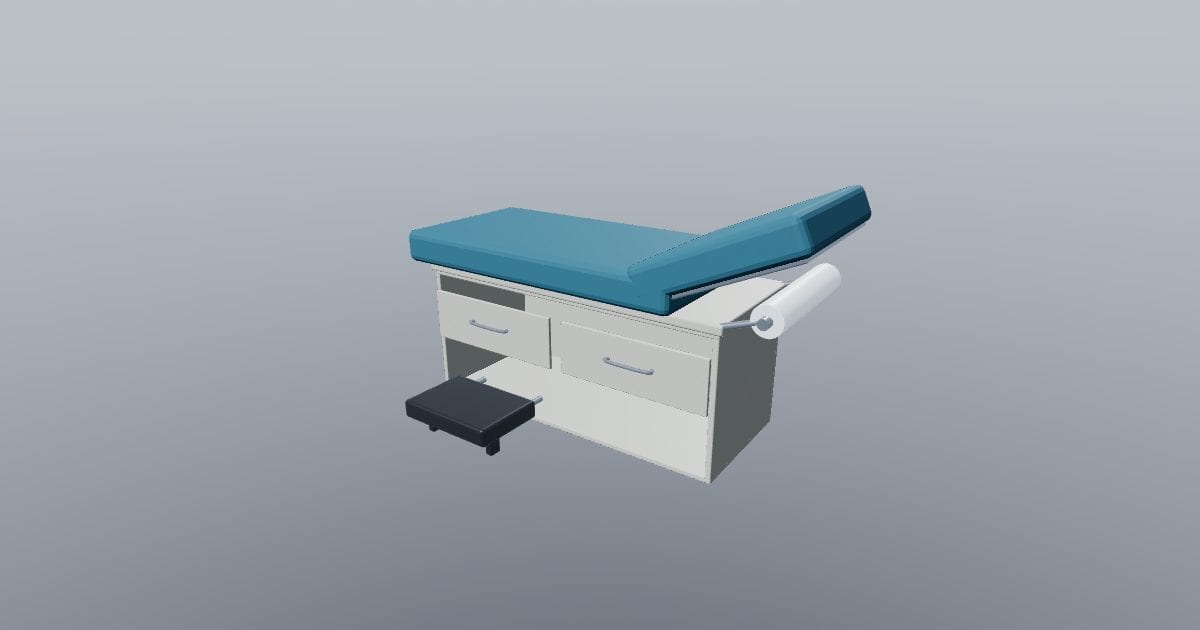 Clinical examination table