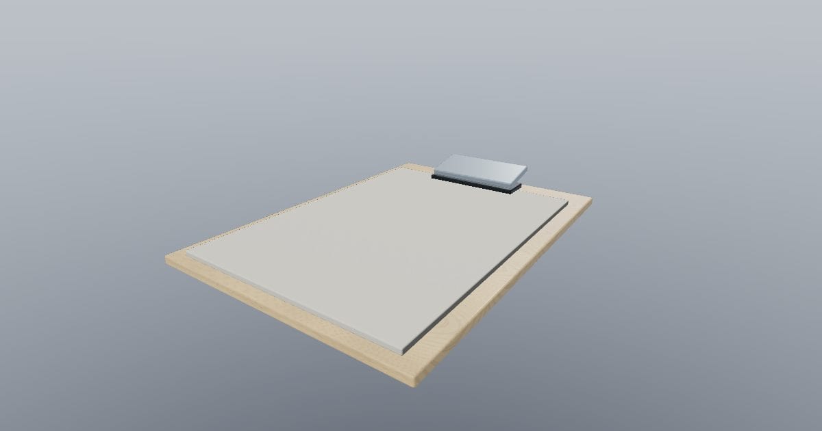 Clip Board - Stationery