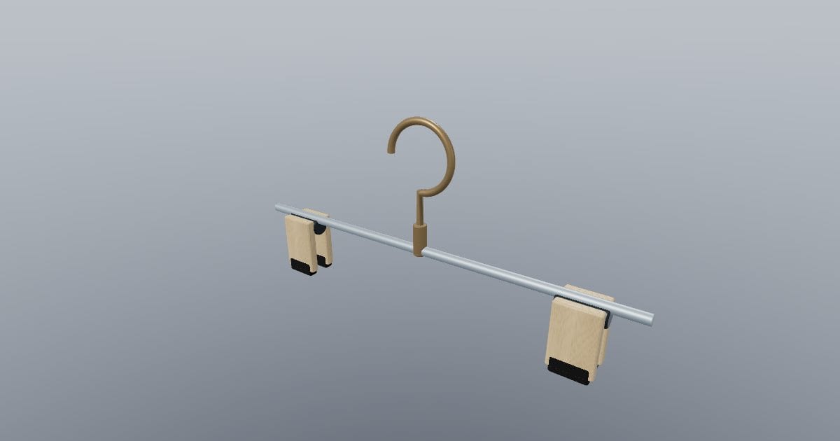 Clip Rail - Closet Accessory