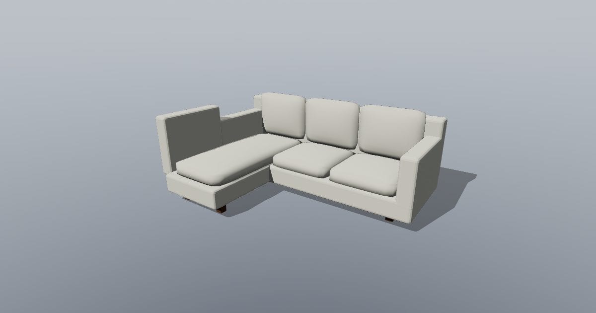 Compact corner sectional - Original Interior Furnishing