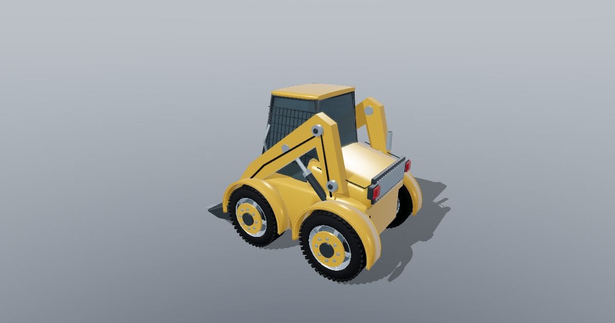 Compact skid steer loader
