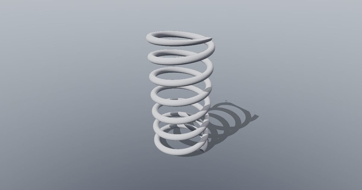 Compression spring 10 mm OD x 20 mm