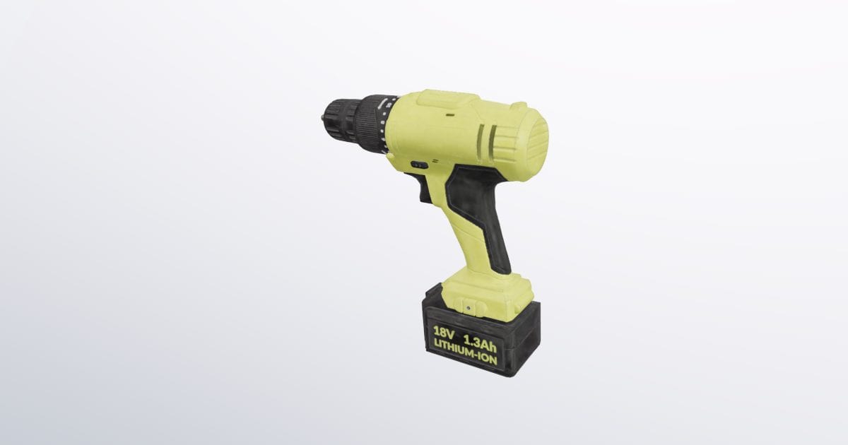 Cordless drill (.splat)