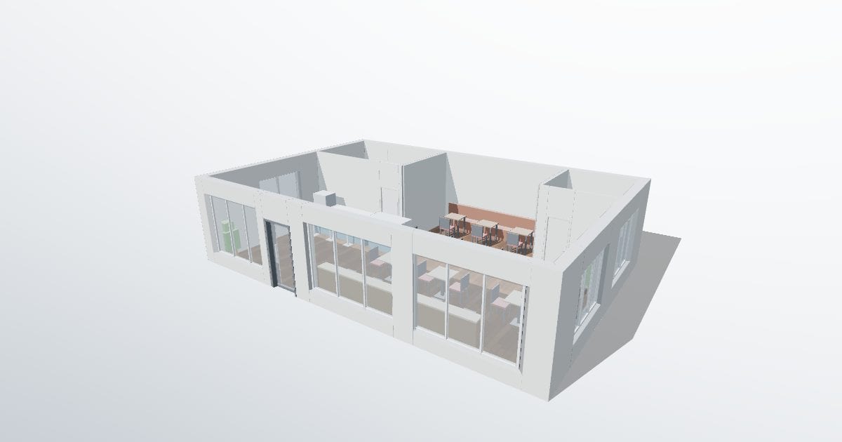 Corner cafe