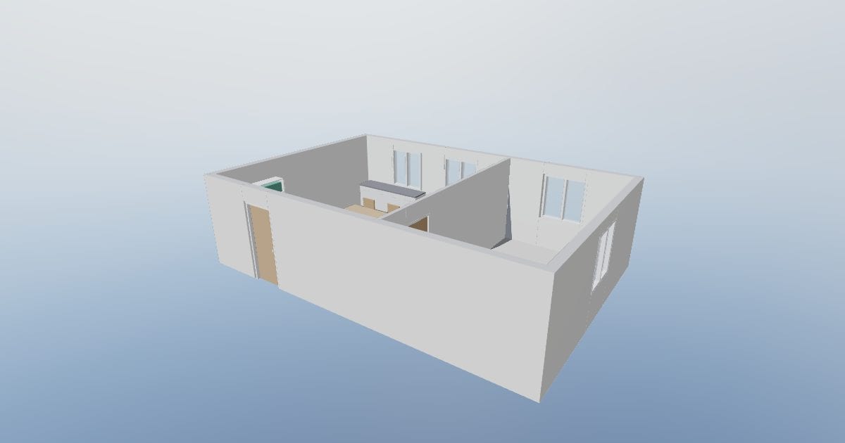 Cottage, furnished