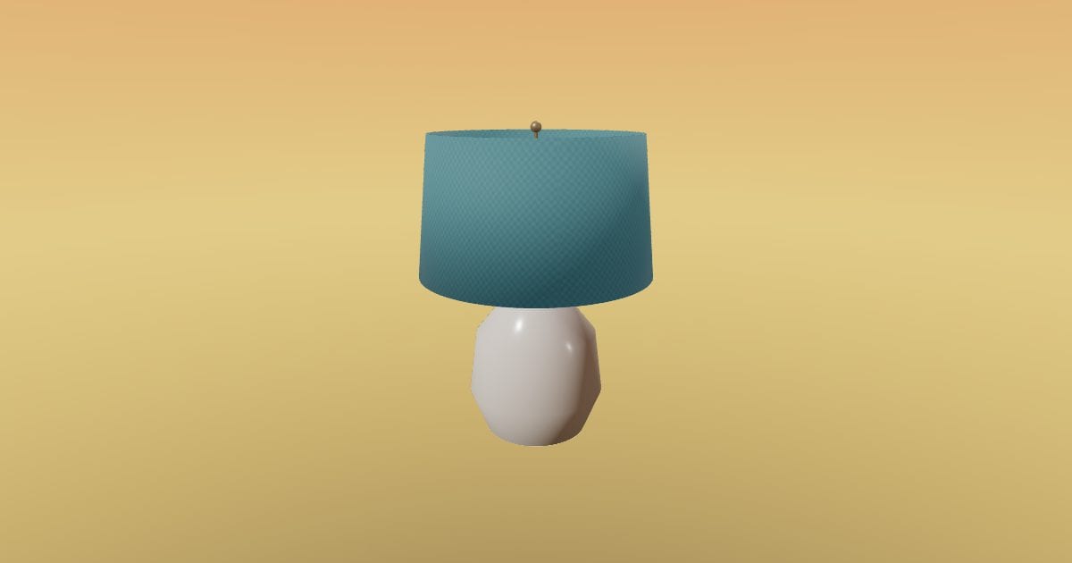Cove Lamp - Ceramic Table Lamp