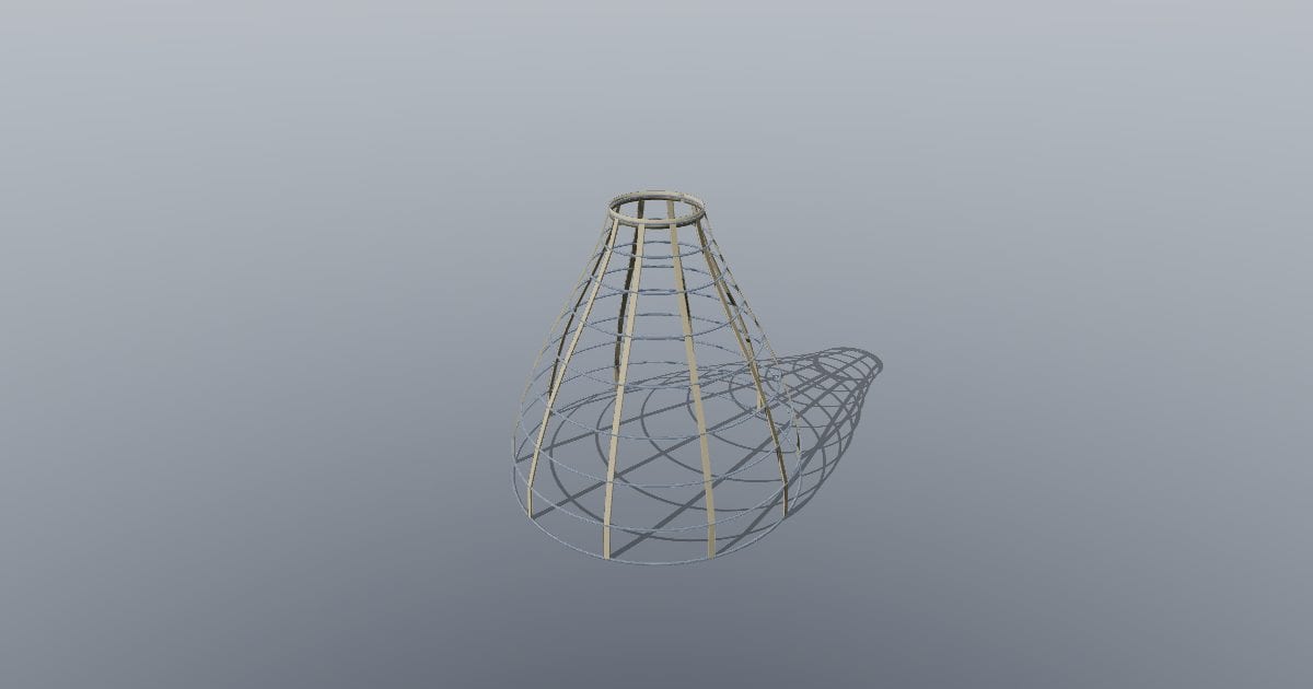 Crinoline petticoat frame