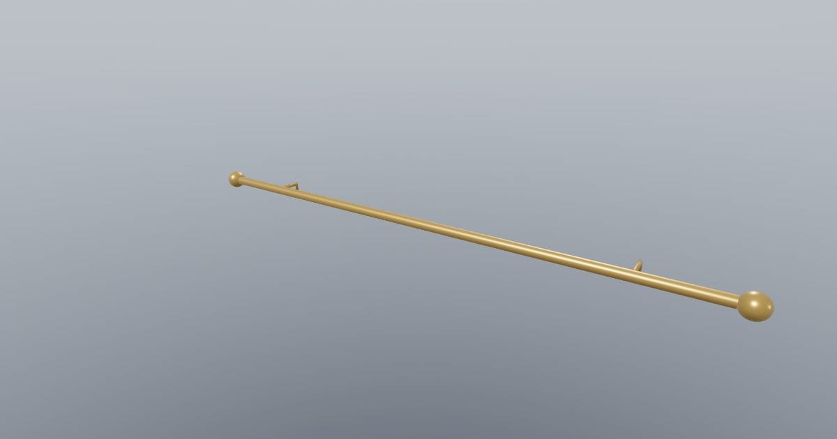 Curtain pole - Original Interior Furnishing
