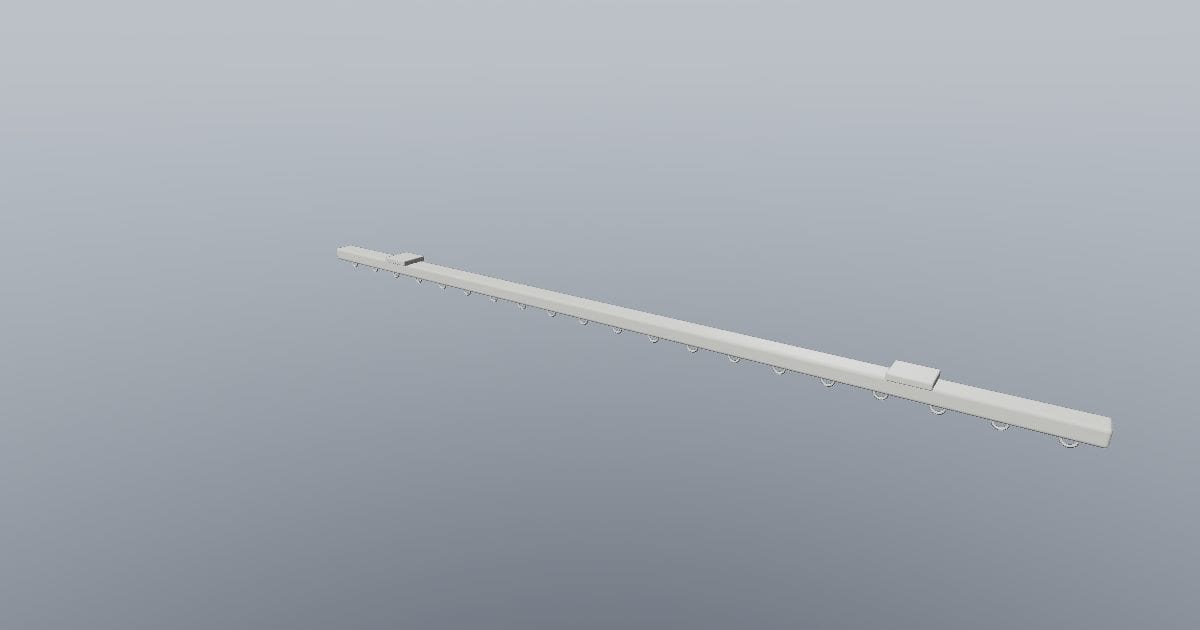 Curtain track - Original Interior Furnishing