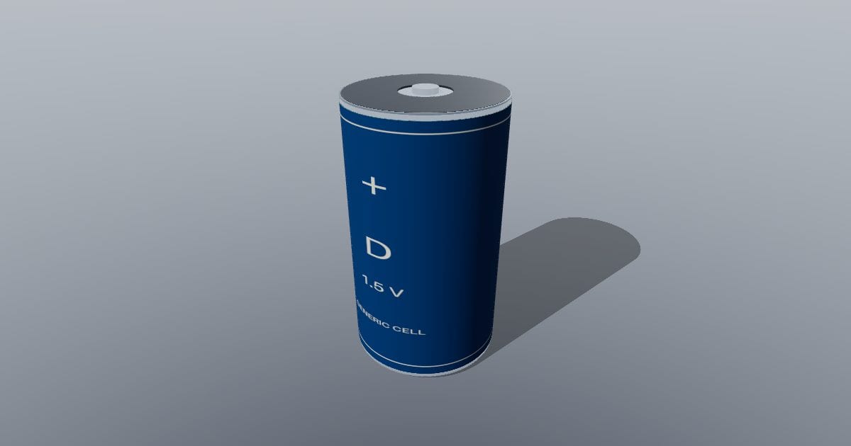 D battery