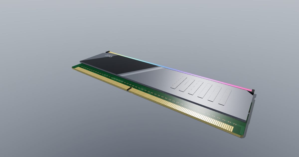 DDR5 RAM stick