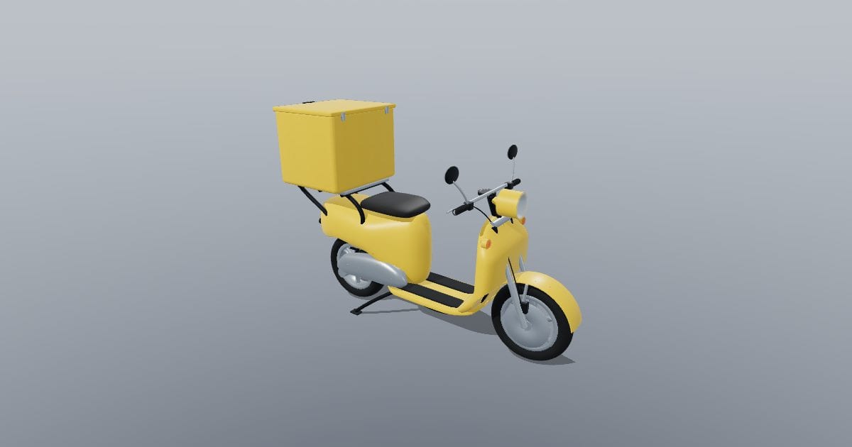 Delivery scooter