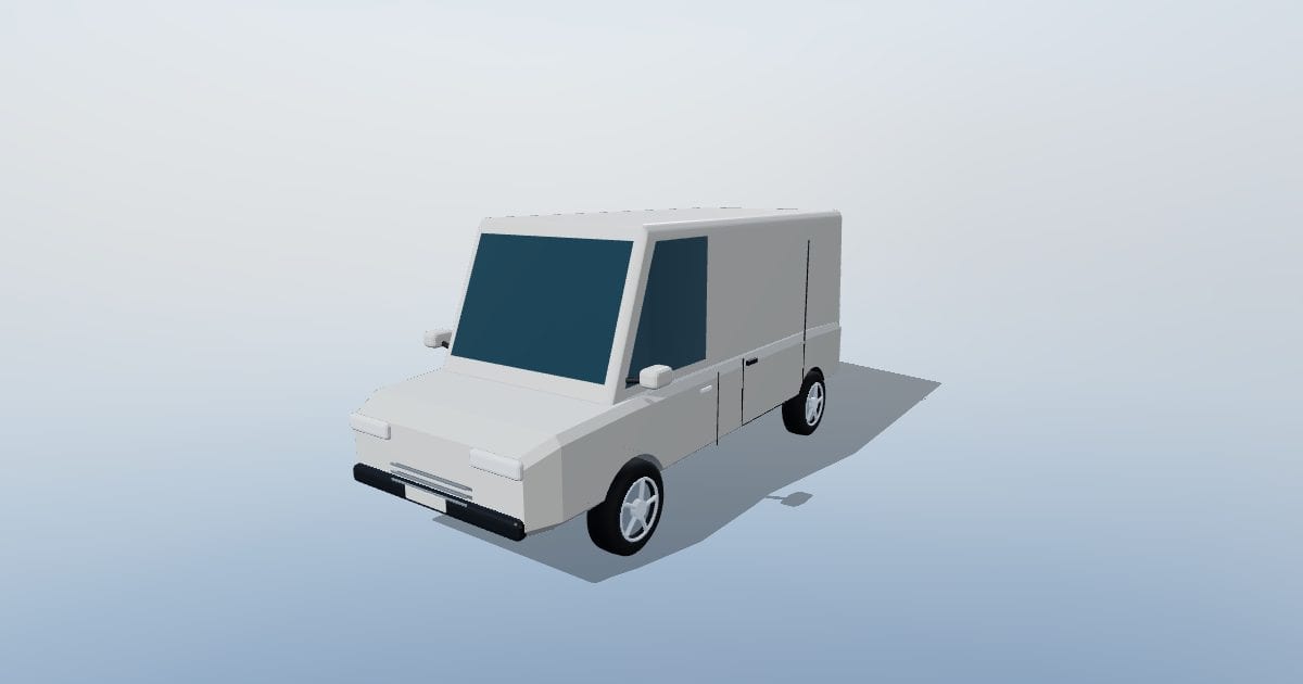 Delivery van