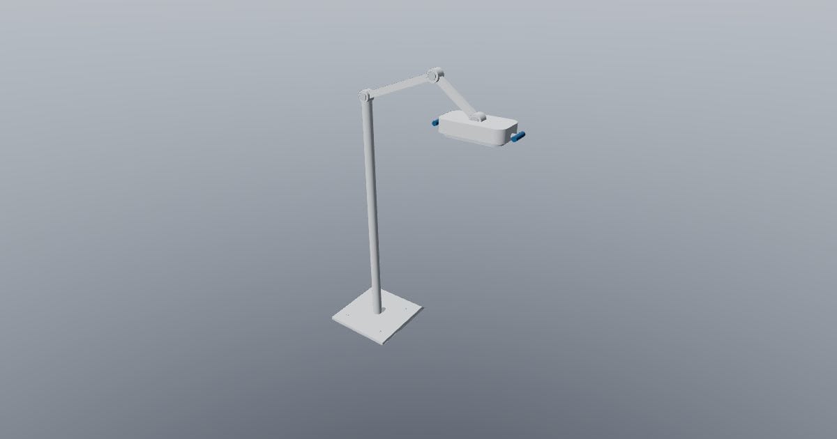 Dental operatory light - Original lighting CAD