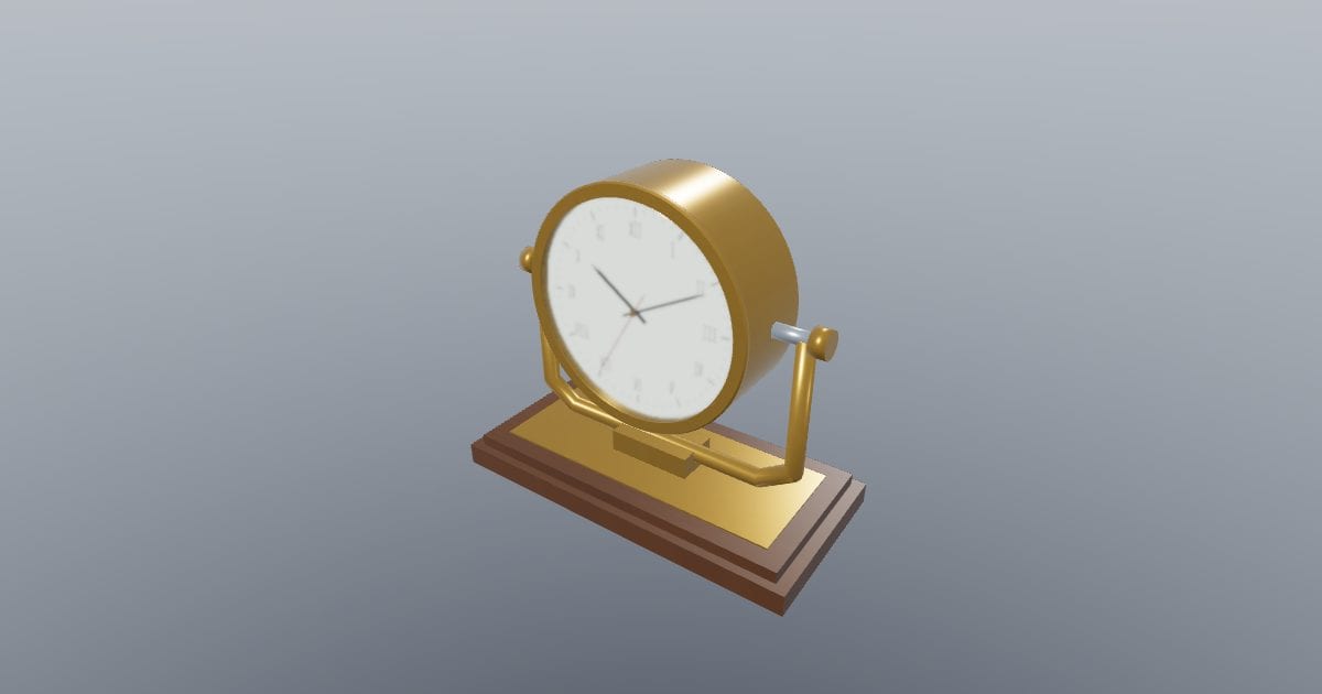 Desk clock